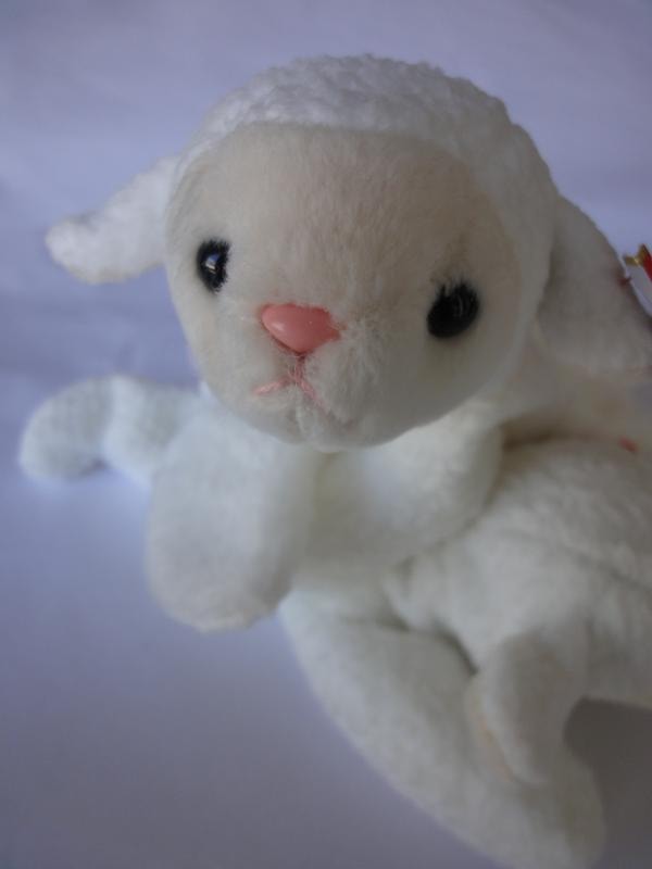 fluffy lamb toy