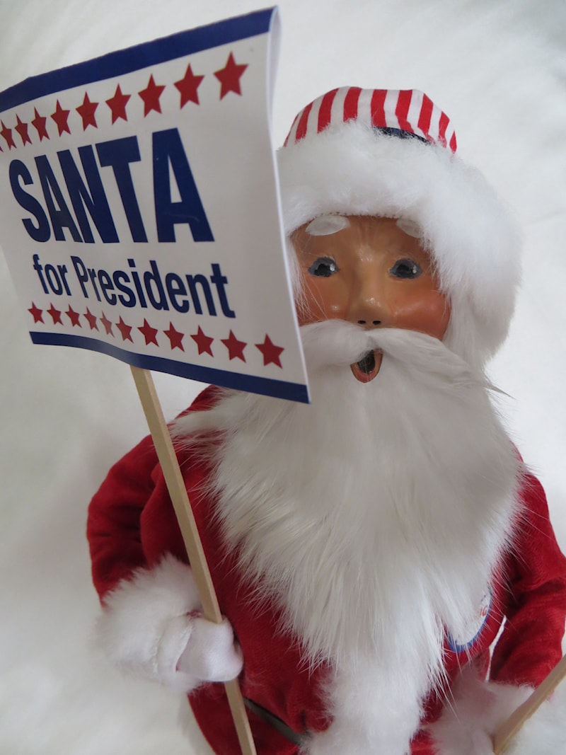 Santa for President From Byers' Choice