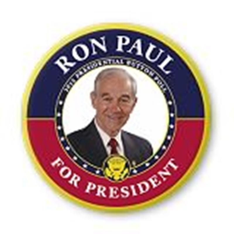 Ron Paul Campaign Button 6425