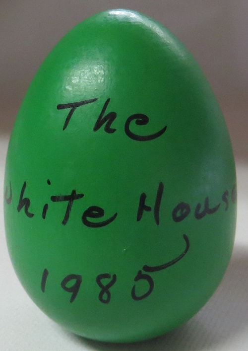 1985 Official White House Wooden Easter Egg- Assorted