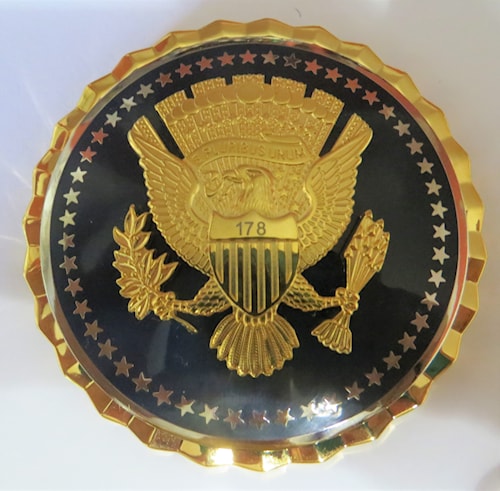 presidential seal altered