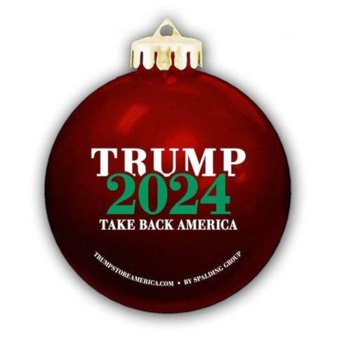 Trump 2024 Christmas Ornament