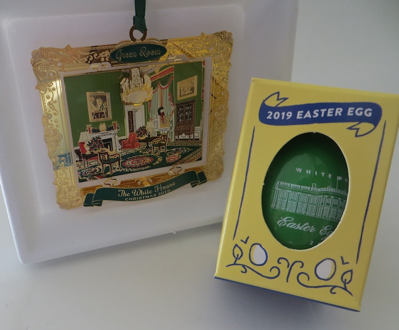 2019 The Green Room Ornament And Green Room Easter Egg